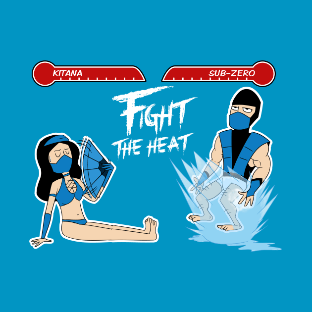 Too Hot to Fight by flying_eggplant