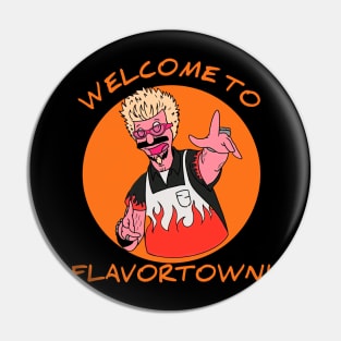 Guy fieri t-shirt Pin