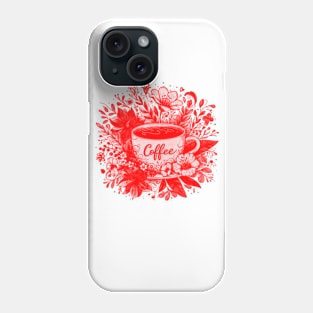 mornings are for coffee and contemplation - Coffee Lover, I Love Coffee, Coffee Cup Phone Case