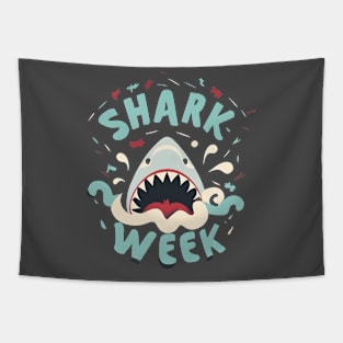 Shark Week Tapestry