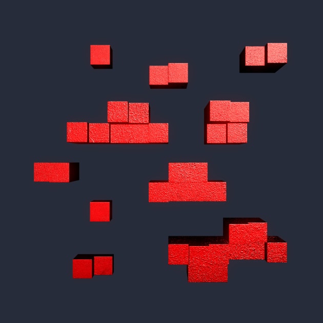 Redstone Ore - 3D by Arkal