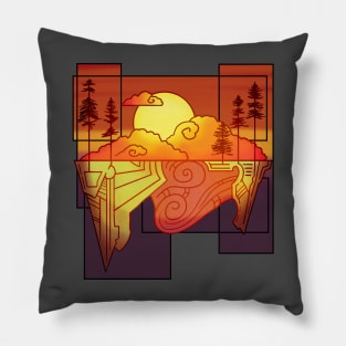 Abstract_Sun Pillow