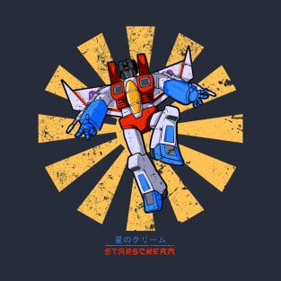 Starscream Retro Japanese Transformers T-Shirt