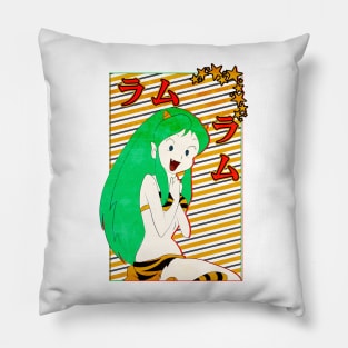 Lum invader Pillow