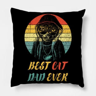 Best Cat Dad Ever Club 9 Pillow