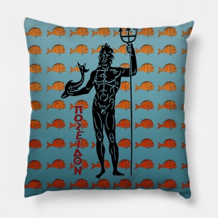 Poesidon's school of fish Pillow