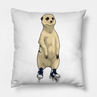 Meerkat Inline skating Roller skates Pillow