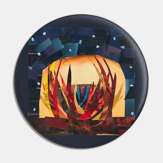 Campfire Collage Pin by cajunhusker