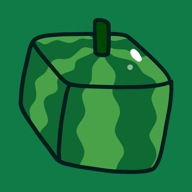 Watermelon Cube by saradaboru