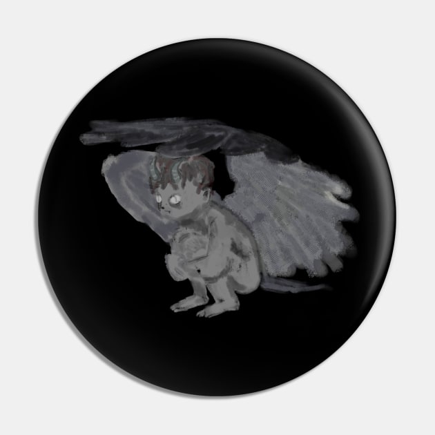 Demon Boy Pin by notthatparker