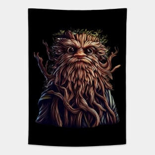 Fantasy shepherd of trees Tapestry