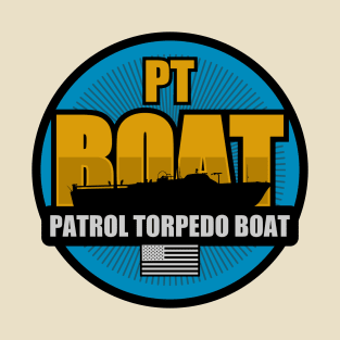 PT Boat (Front and Back logo) T-Shirt