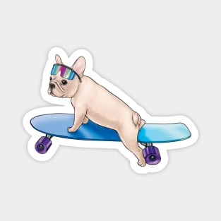 Skater Dog Magnet