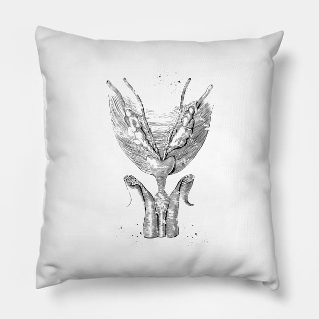 Bladder and urethra Pillow by erzebeth