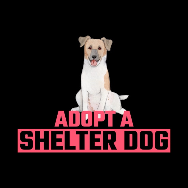 Dog Adoption Adopt a Shelter Dog by TrendingNowTshirts