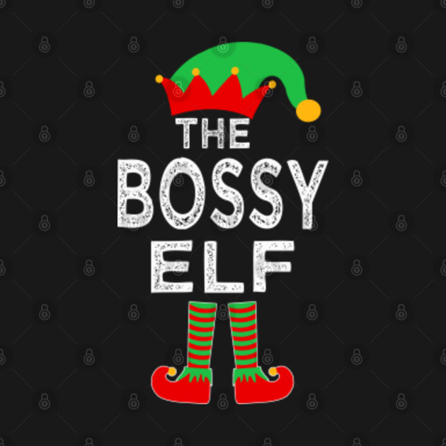 Disover The bossy elf - Elf Squad - T-Shirt