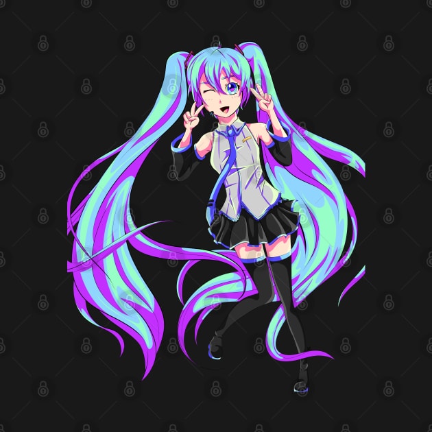 Hatsune Miku by piefanart