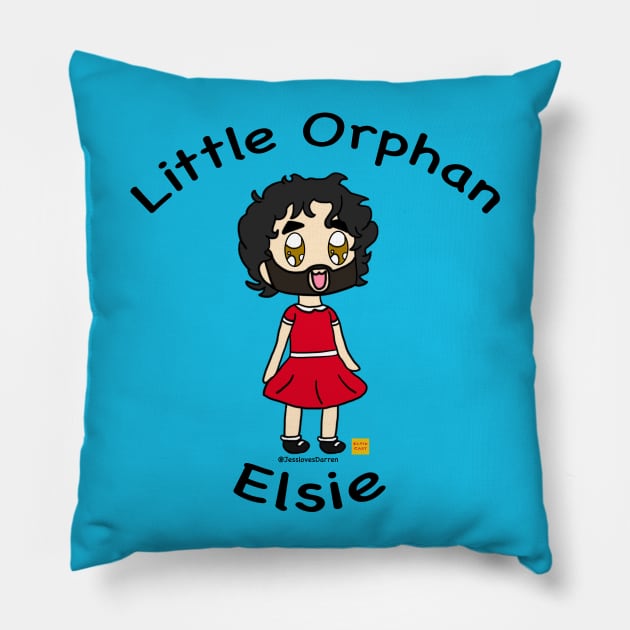 Little Orphan Elsie Pillow by ElsieCast