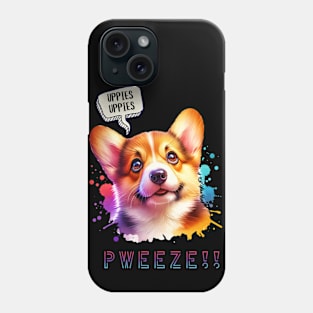 Uppies, Cute Dog, Pick Me Up Phone Case