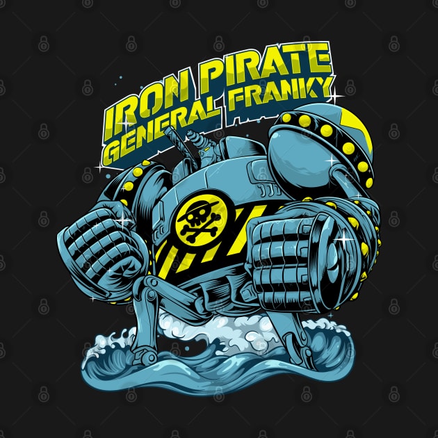 IRON PIRATE GENERAL FRANKY OP Anime by Wagum Std