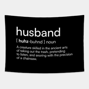 Funny Husband Definition Tapestry