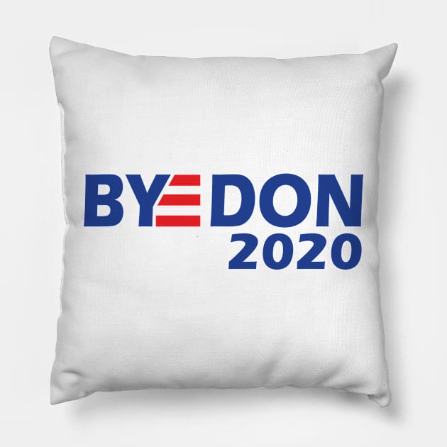 Bye Don 2020 Pillow by TShirtWaffle1