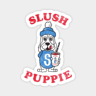 Slush Puppie 1970 Logo Worn Magnet