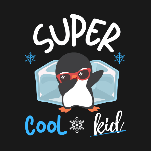 super cool kid penguin by HyzoArt