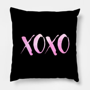 XOXO Pink Pillow