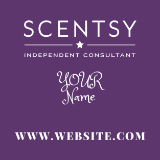 scentsy independent consultant gift ideas with custom name and website T-Shirt
