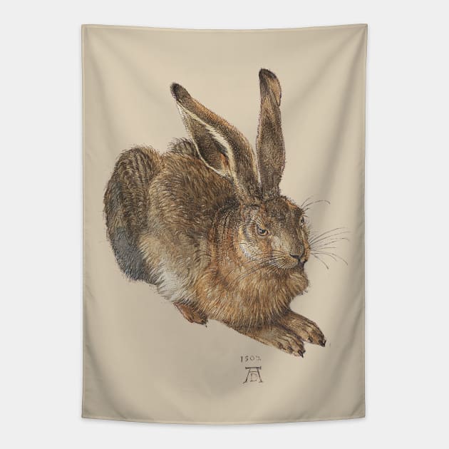 A Young Hare - Albrecht Durer Tapestry by The Blue Box