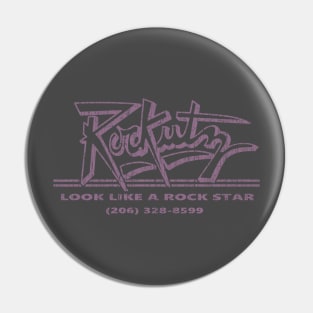 Rockutz Hair Salon 1986 Pin