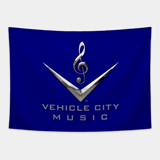 Official Vehicle City Music Gear Tapestry by Vehicle City Music