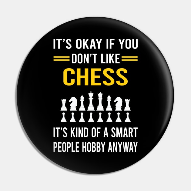 Smart People Hobby Chess Pin by Good Day