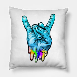 Devil Horn Rocker Hand Pillow