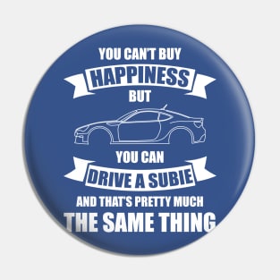 Subie BRZ Pin