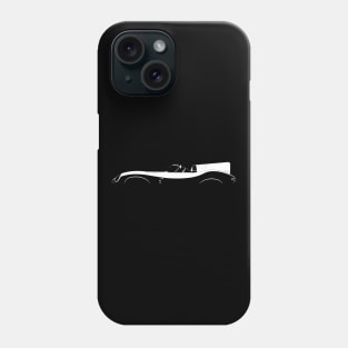 Jaguar D-Type Silhouette Phone Case