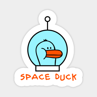 Astronaut Duck Magnet