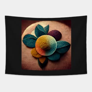 Multicolored  flower Tapestry