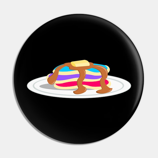 Pride Pancake Pin by traditionation