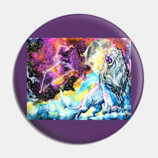 Cosmic Lion Pin