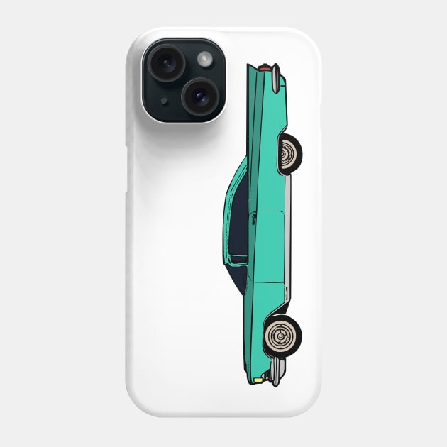 Car vintage green color Phone Case by ryanhdyt