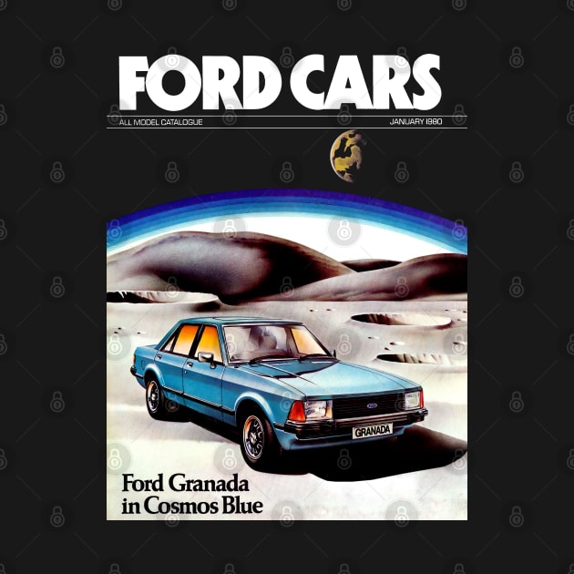 FORD GRANADA - magazine brochure cover by Throwback Motors