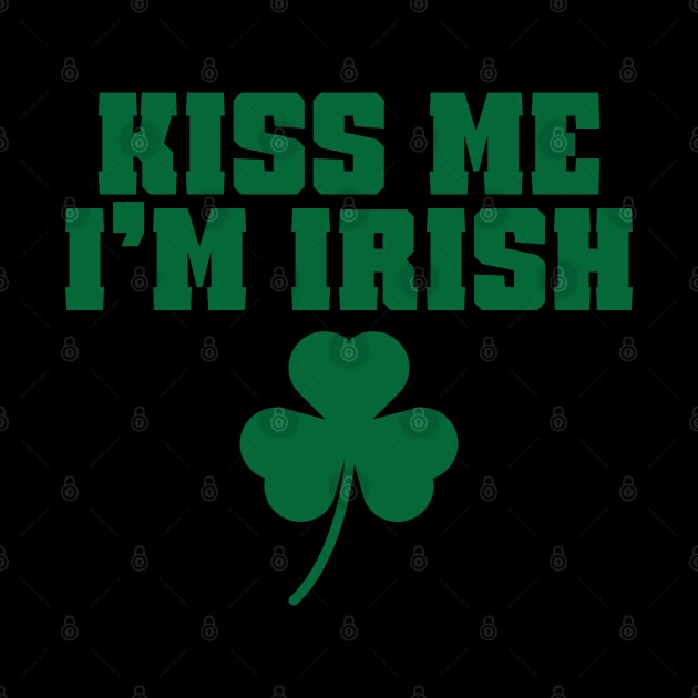 Kiss Me Im Irish Baby Tee v2 by Emma