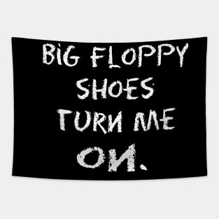 Big Floppy Shoes Tapestry