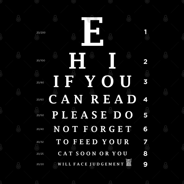 Can you EVEN READ this?? (BLACK) by CURSED CAT