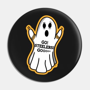 Ghost Pittsburgh Steelers Pin