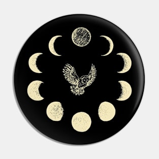 Night Owl Pin