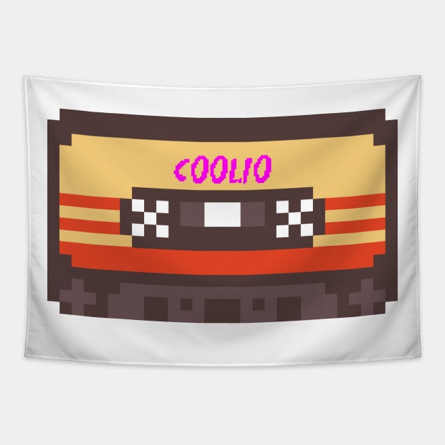 Coolio 8bit cassette Tapestry by terilittleberids