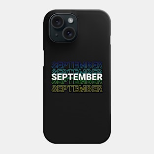 born in September Phone Case